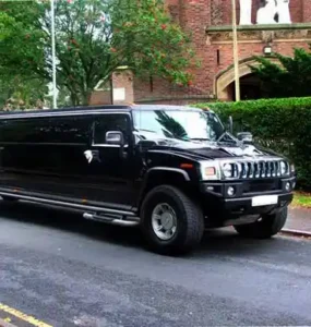 black hummer limo